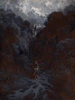 Sir Lancelot Approaching the Castle of Astolat