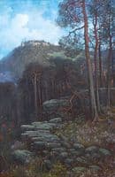 Mont Sainte-Odile with Ancient Wall