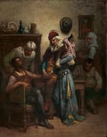 Don Quixote and Sancho Panza Entertained by Basil and Quiteria