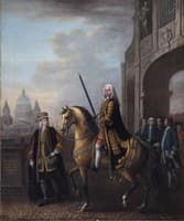 Equestrian Portrait of Sir Richard Hoare II as Lord Mayor of London, at Temple Bar