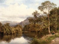 On the River Conway near Bettws-y-Coed