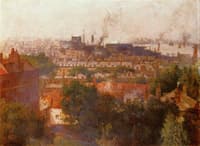 View of London with St Paul's in the Distance