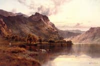 The Borrowdale Pass from Derwentwater