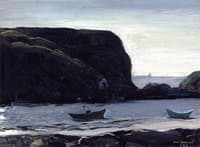 Harbor of Monhegan, Fish Boats