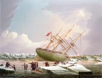 Shipwreck on Ice