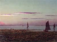 Sailboats off the Connecticut Shore