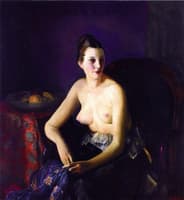 Nude Girl with Fruit