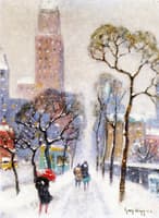 Upper 5th Avenue in Winter