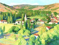 Vue de Labastide-du-Vert