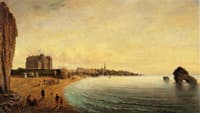 The Beach at Biarritz