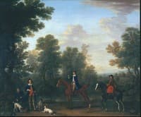 George Henry Lee and his Uncle Robert Lee Shooting in 'True Blue' Frock Coats