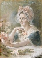 Girl with Flowers