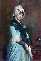 Lady in a Green Dress