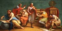 A Greek Philosopher and His Disciples