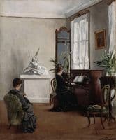 Interior from a Musical Home