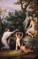Anacreon Sacrificing to the Three Graces