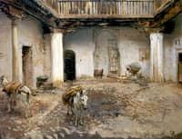 Moorish Courtyard