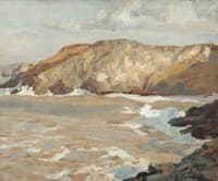 Coast Scene with Cliffs