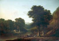 River with a Reclining Figure