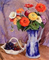 Still Life with Fruit and Flowers