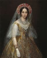 Portrait of Grand Princess Maria Alexandrovna, Daughter of Alexander II