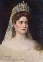 Portrait of Empress Alexandra Fedorovna