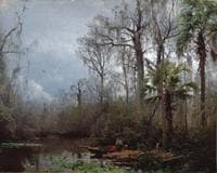 Figure in a River Landscape