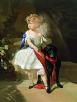Girl with a Dog