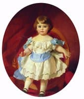 Portrait of Countess M.S. Sheremetev as a Child