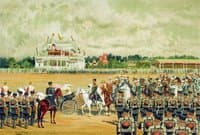 The Emperor's Arrival at the Parade
