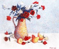 Still Life with Bouquet and Pears