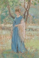 Artist's Daughter with Shawl