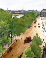 Les quais du Louvre, 1906