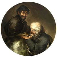 Heraklit and Demokrit