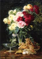 Vase of Roses