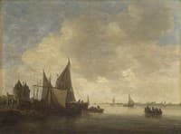 The Mouth of an Estuary with a Gateway