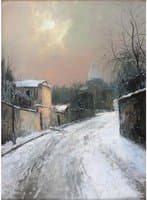 Snow at Montmartre