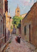 Street with Carmes Church