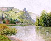 Château-Gaillard, Les Andelys, Morning Effect