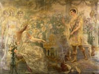 Saint Cecily and Saint Valerian