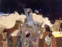 Study for 'Rebekah et Eliezer'