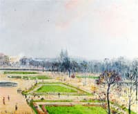 The Tuileries Gardens, Fog