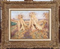 Haystacks, August at Neder-Over-Heembeek