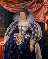 Maria de'Medici as Regent of France aged 38 in 1611