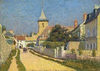Street with Church