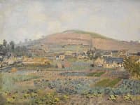 Mount Riboudet at Rouen in Spring
