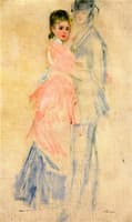 Dance, Study for Le Moulin de la Galette