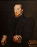Bearded, Red-headed Man, Seated
