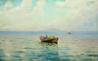 Seascape with Boat