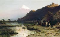 A Mountain Landscape